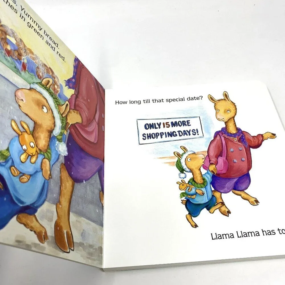 Llama Llama Holiday Drama (Board Book) (Anna Dewdney) Ages 3-5 Christmas